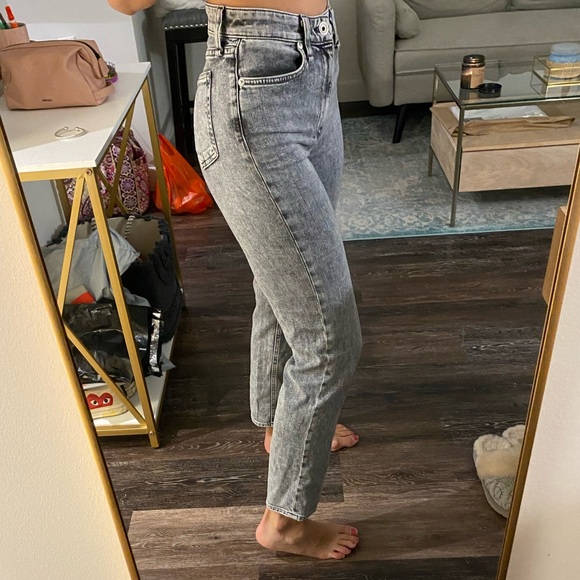 rag & bone grey wash jeans - Picture 5 of 7